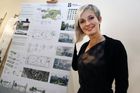 Knihovna jako deštník. Mladá česká architektka uspěla v soutěži a pojede do studia Zahy Hadid