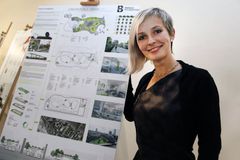 Knihovna jako deštník. Mladá česká architektka uspěla v soutěži a pojede do studia Zahy Hadid