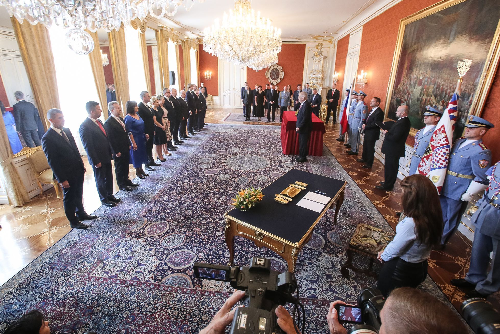 Druhá vláda Andreje Babiše - jmenování - vše