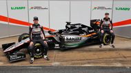 ... ktré bude opět řídit odvědčené duo Sergio Pérez a Nico Hülkenberg.