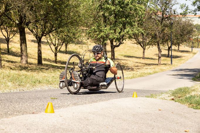 Cyklo Handy Maraton 2018, úvodní časovka na Petřín