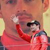 Charles Leclerc z Ferrari slaví druhé místo ve VC Rakouska F1 2023