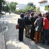 Prezident navštívil Lahovičky postižené povodní