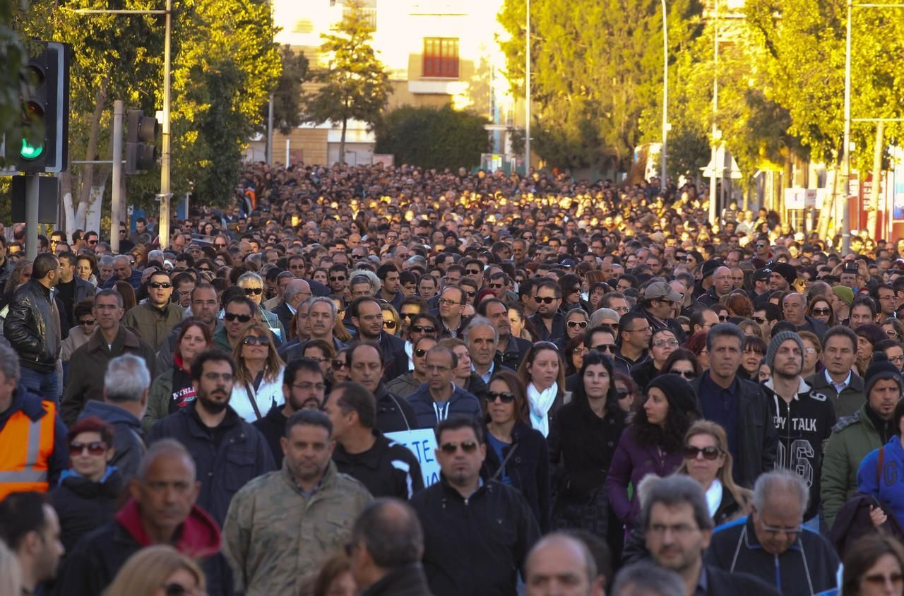 Kypr protest