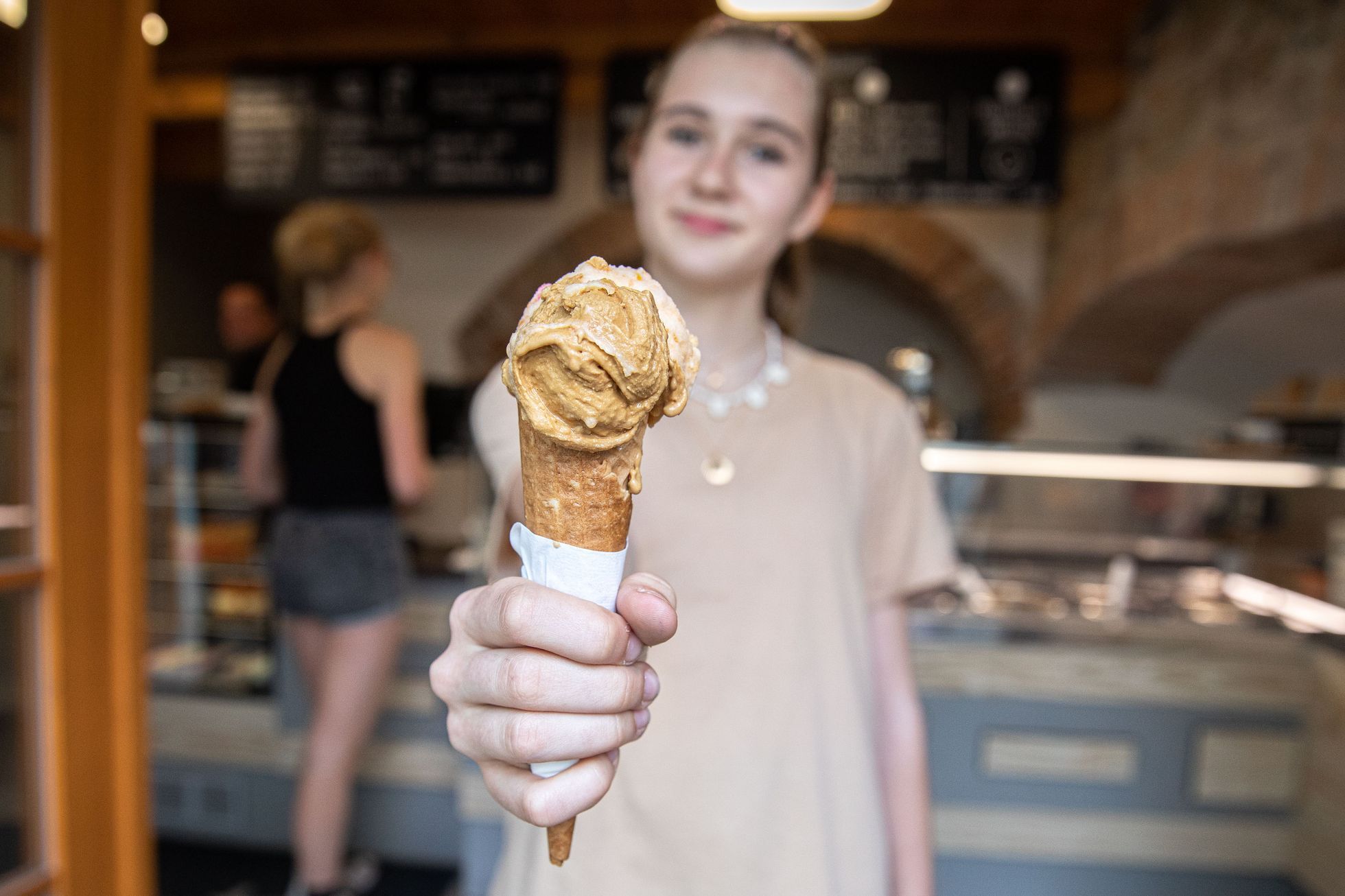 Bonté Gelaterie Beroun, zrmzlina, gastronomie, sladké, cukr, stravování