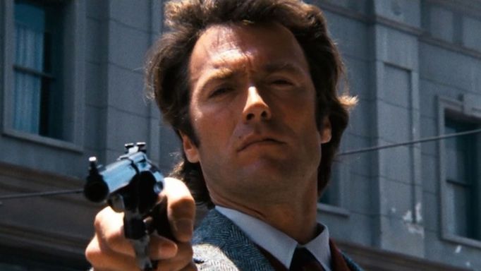 Clint Eastwood jako Drsný Harry, 1971.