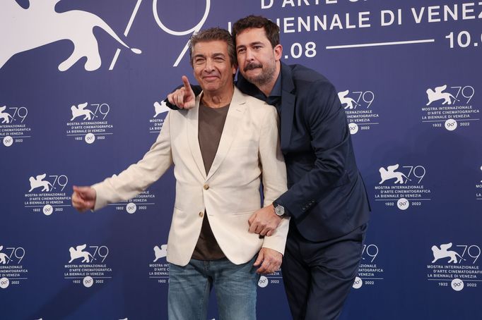 Herec Ricardo Darín a režisér Santiago Mitre.