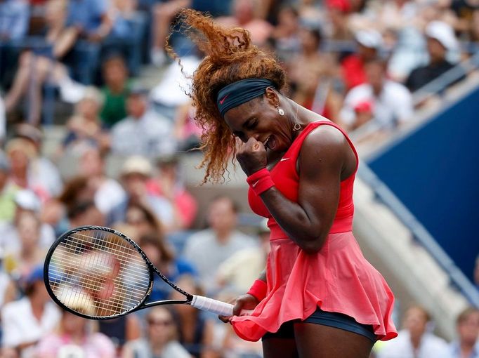 Serena Williamsová na tenisovém US Open 2013