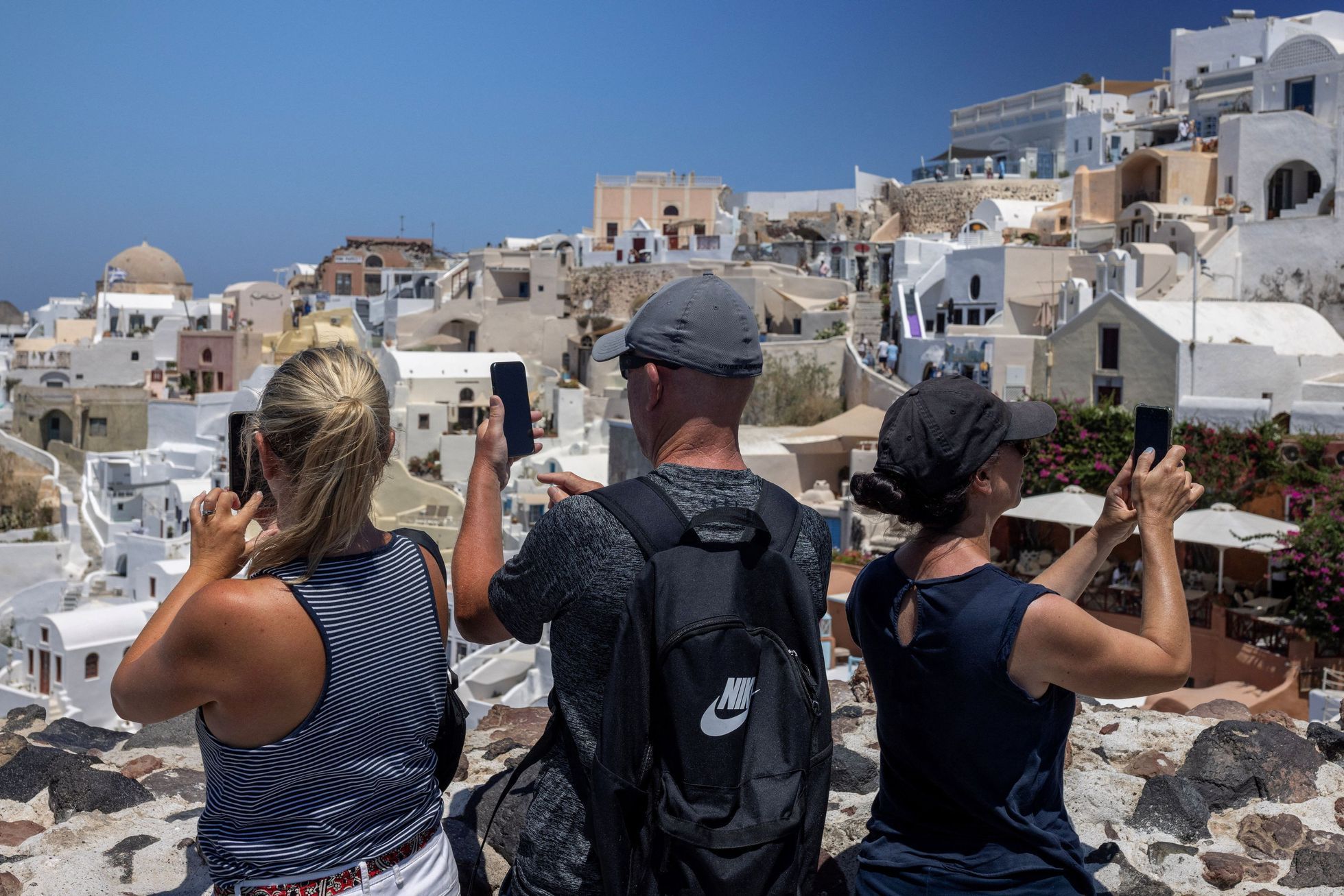 Santorini overturismus