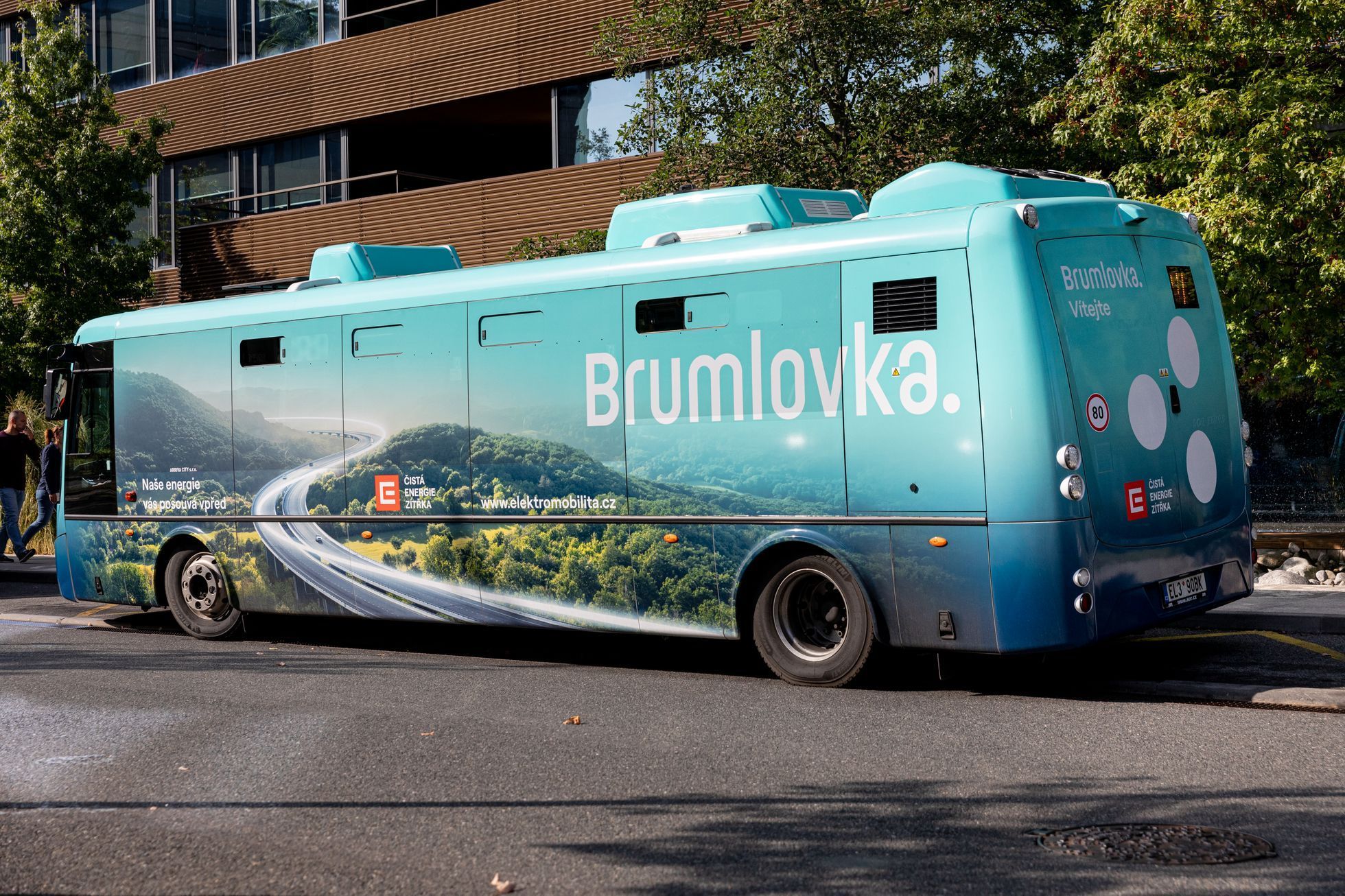 Elektrobus Praha Brumlovka