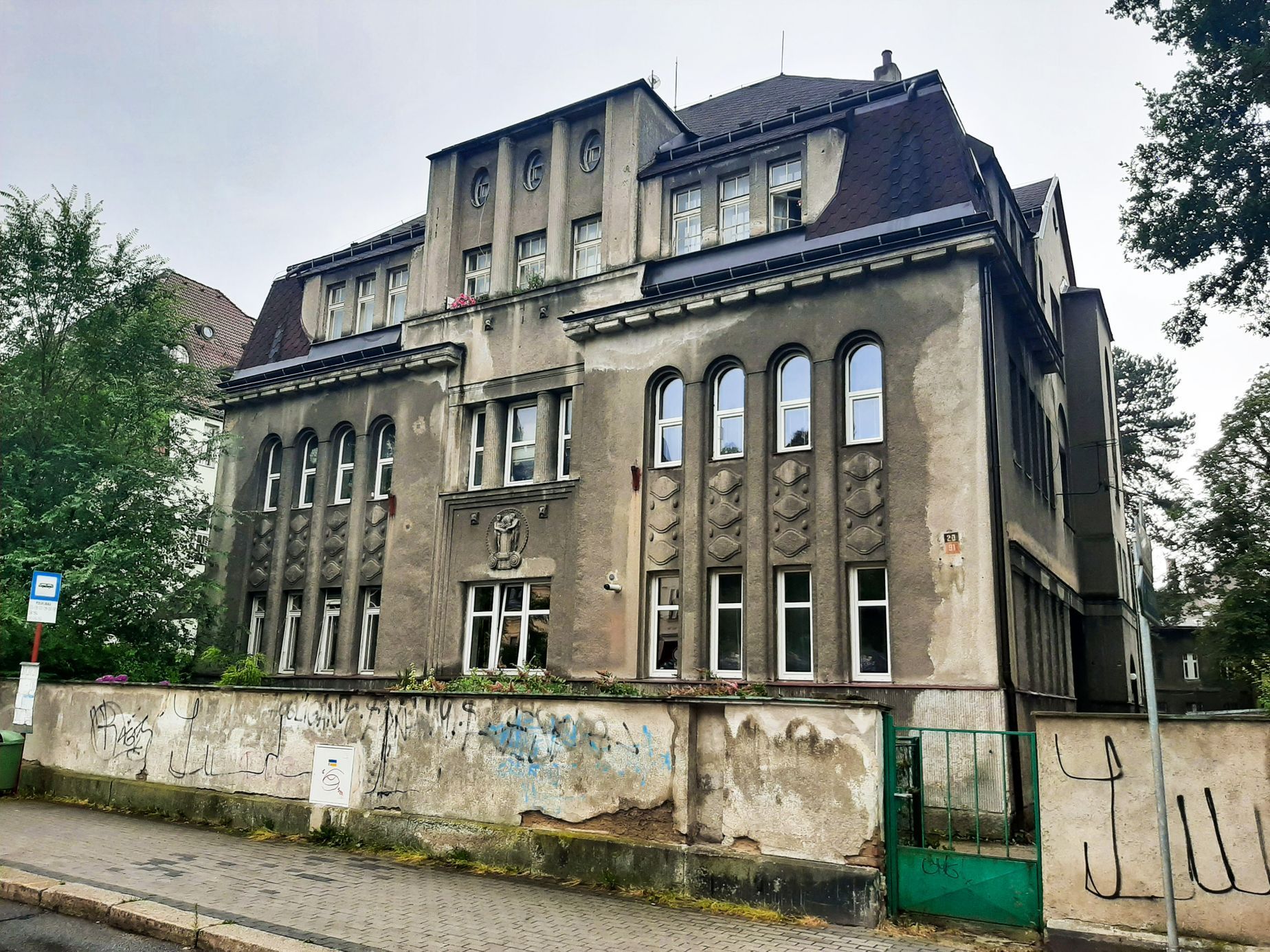 Liberec, vila, vycházky, architektura