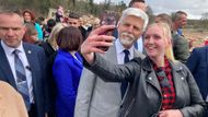 Prezident Petr Pavel zahájil ve Frýdlantském výběžku návštěvu Libereckého kraje.