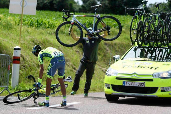 Tour de France 2016, 1. etapa: Alberto Contador