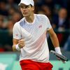 Davis Cup, finále Srbsko-ČR: Tomáš Berdych