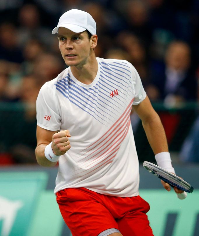 Davis Cup, finále Srbsko-ČR: Tomáš Berdych