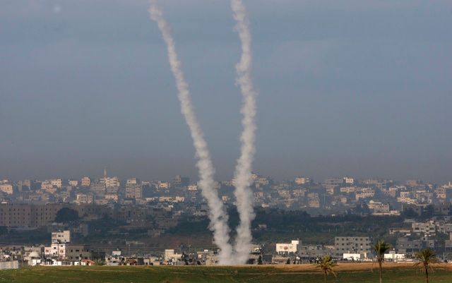 Rakety odpalované z Gazy