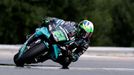 Franco Morbidelli na Yamaze v Grand Prix České republiky třídy MotoGP v Brně 2020