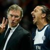 Laurent Blanc a Zlatan Ibrahimović se radují z titulu