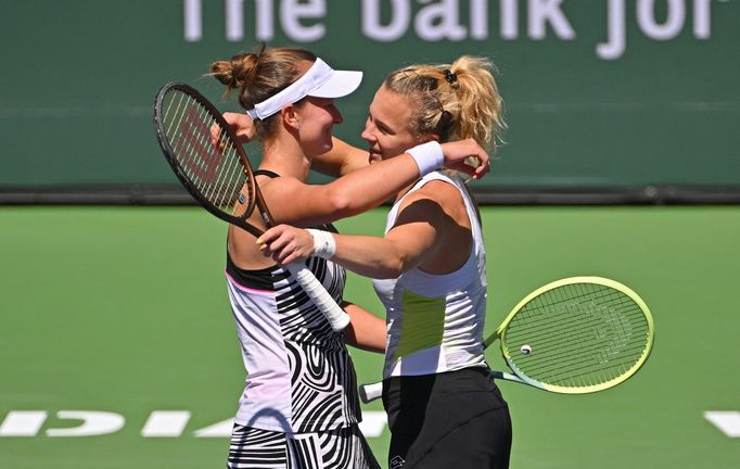 Barbora Krejčíková, Kateřina Siniaková (Indian Wells 2023)