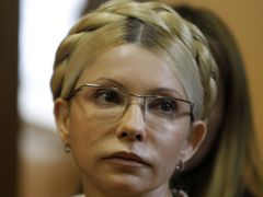 Julija Tymošenková u soudu.