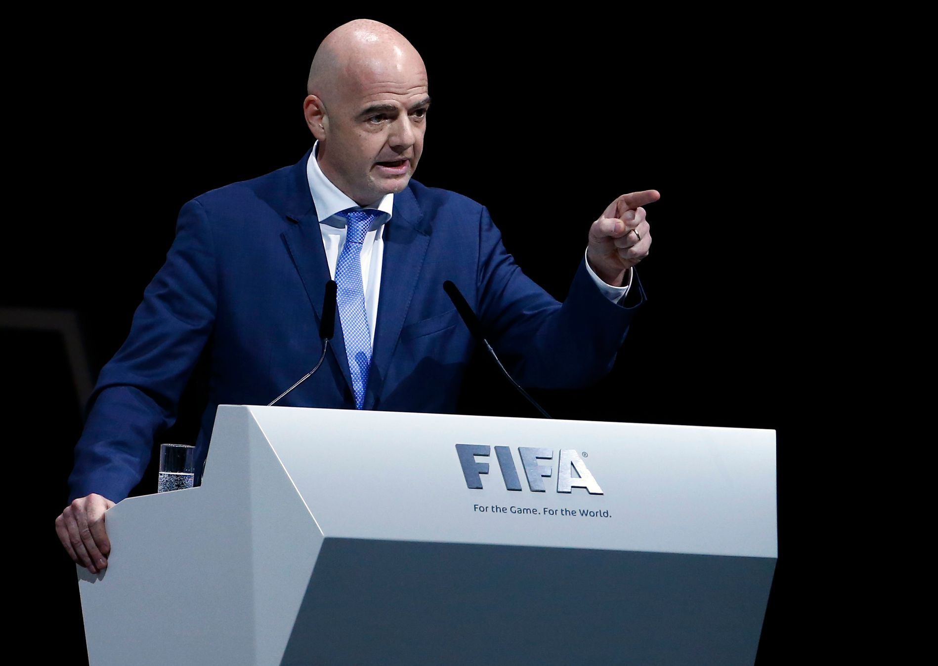 Gianni Infantino, volba prezidenta FIFA 26.2.2016