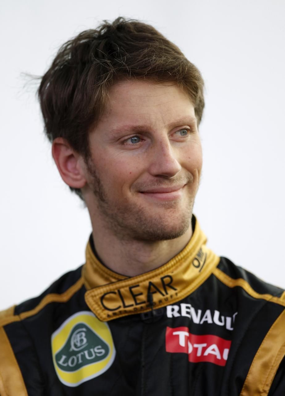 Prezentace Lotusu: Romain Grosjean