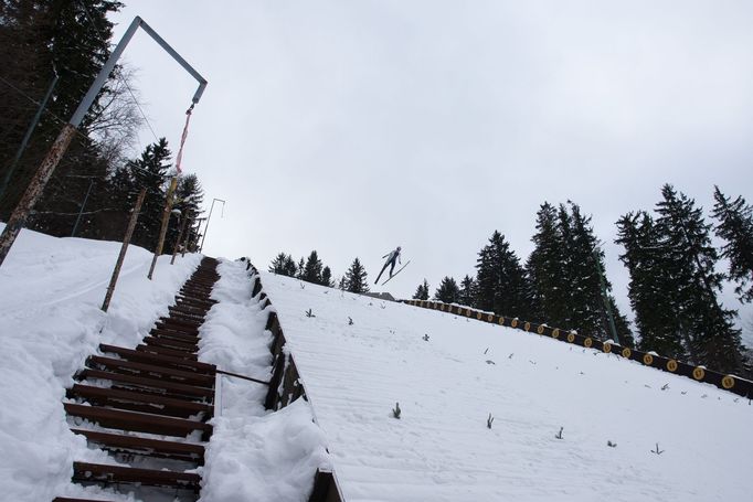 Skokanské můstky Harrachov