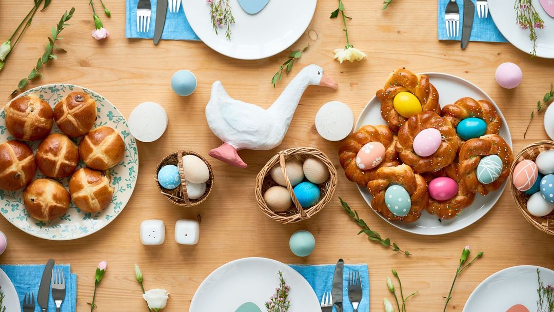 Ilustrační fotografie, velikonoce, velikonoční tabule, jídlo, 2018