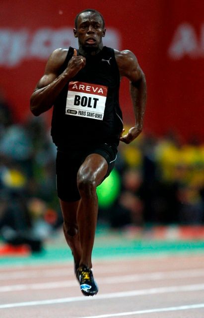 Usain Bolt v Paříži