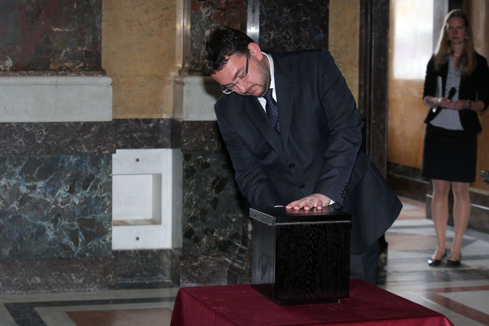 Převoz mozku Františka Palackého
