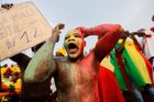 I proto je na kontinentální šampionát, který letos pořádá Rovníková Guinea, upřena pozornost celého fotbalového světa.  (Fanoušek Mali)