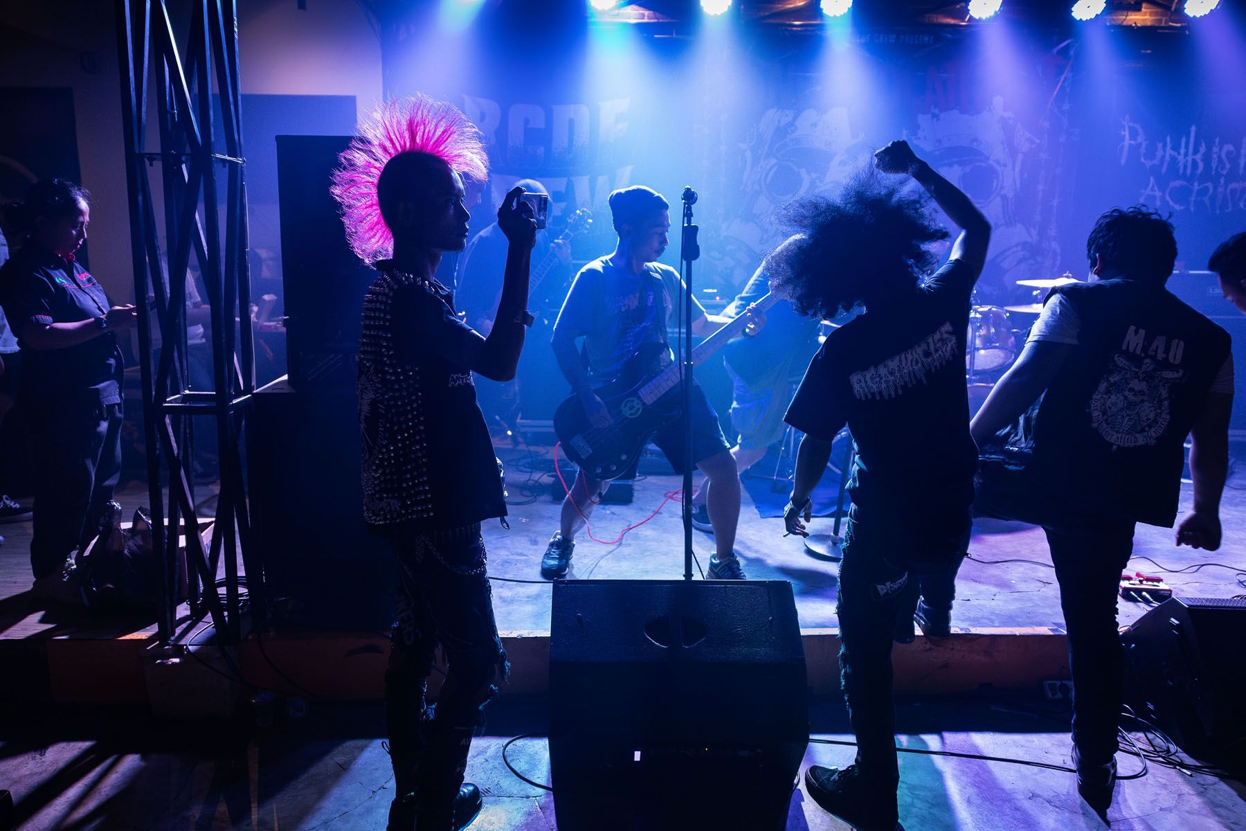 Jakarta, Indonésie, Punk