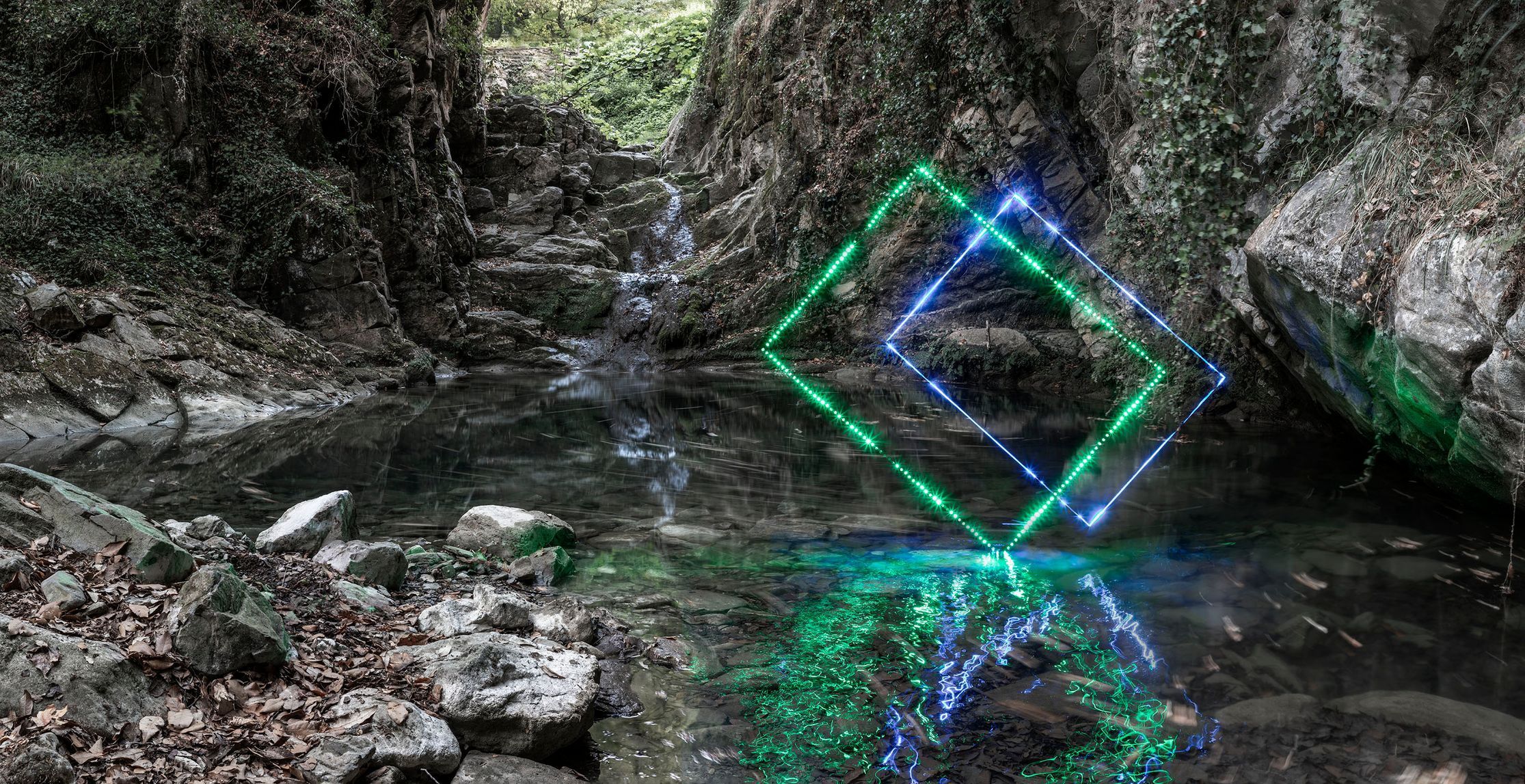 Jan Pohribný: fotografie z výstavy Spi-rituální krajina