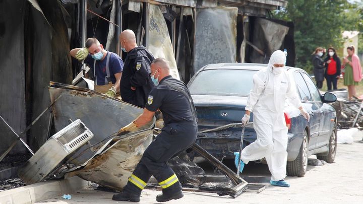 Při požáru nemocnice v Severní Makedonii zemřelo podle úřadů 14 pacientů s covid-19; Zdroj foto: Reuters