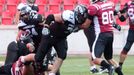 Americký fotbal, finále ČLAF: Prague Black Panthers - Příbram Bobcats