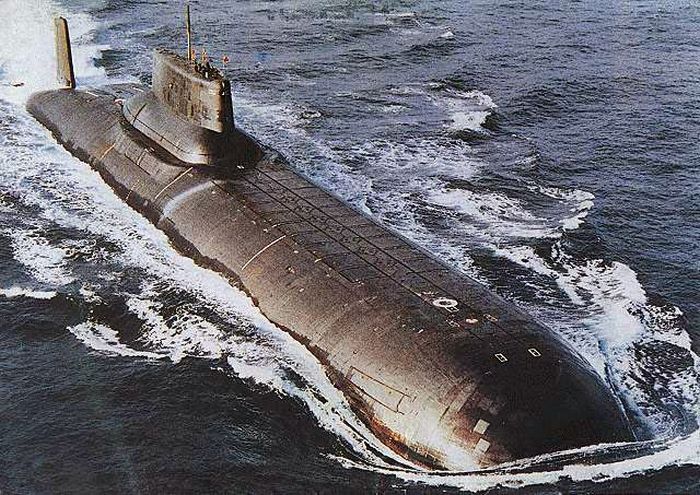 Ruská jaderná ponorka třídy Akula
