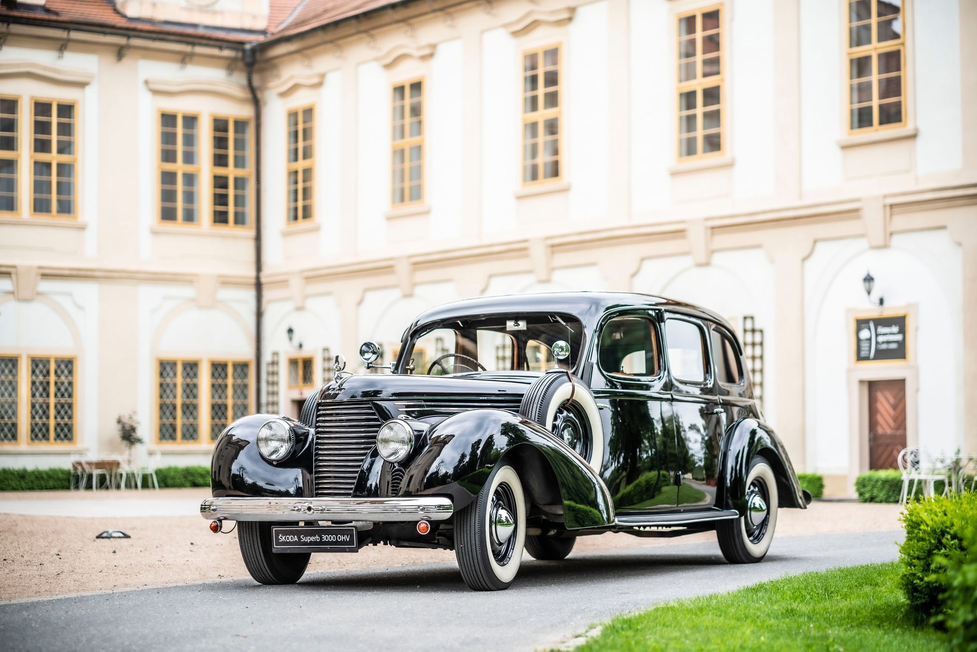 Škoda Superb 3000 OHV - historie, původní typ 1934 - 1949