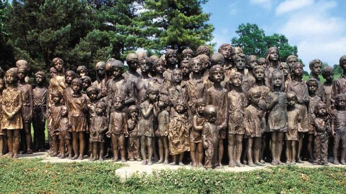 Památník dětským obětem války v Lidicích