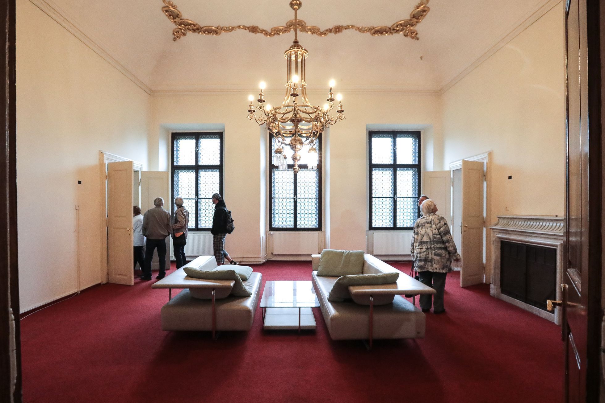 Zámek Veleslavín, Praha - správce ÚZSVM ho výjimečně otevřel veřejnosti během Dne Architektury