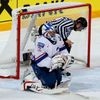MS v hokeji 2013, Slovensko - Francie: Fabrice Lhenry po gólu na 2:6