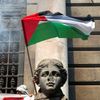 Itálie, Palestina, Gaza, protest, studenti, bojkot, Izrael, dělníci, doprava