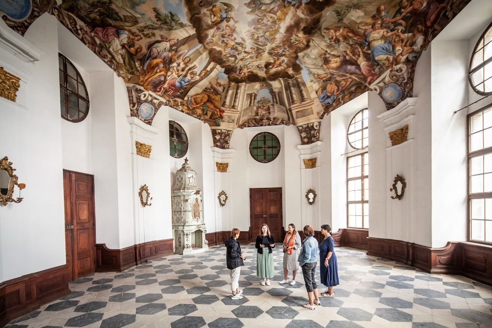 Zámek Žďár nad Sázavou prelatura sídlo opata prohlídková trase celek