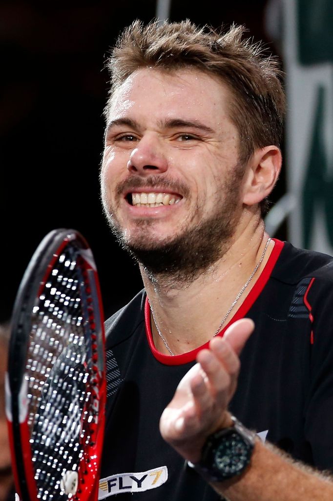 Stanislas Wawrinka na Masters v Paříži