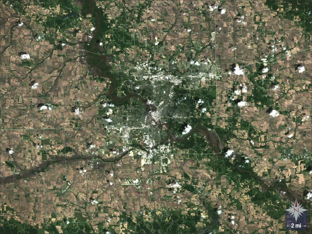 25 let pohledem satelitu Landsat 5