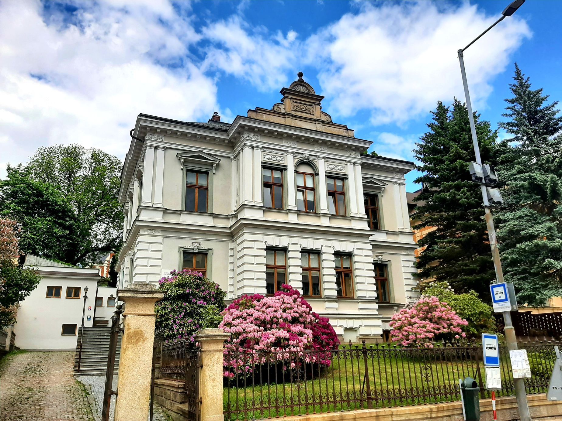 Jablonec, vily, architektonické vycházky