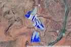 Satanův pentagram nebo záhady v čínské poušti. Svět podle Google Earth je divočina