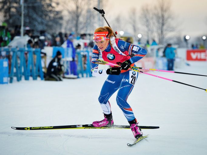 Östersund, sprint Ž: Gabriela Koukalová