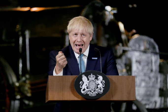 Britský premiér Boris Johnson