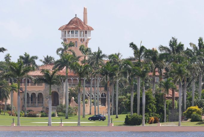 Luxusní letovisko Mar-a-Lago.