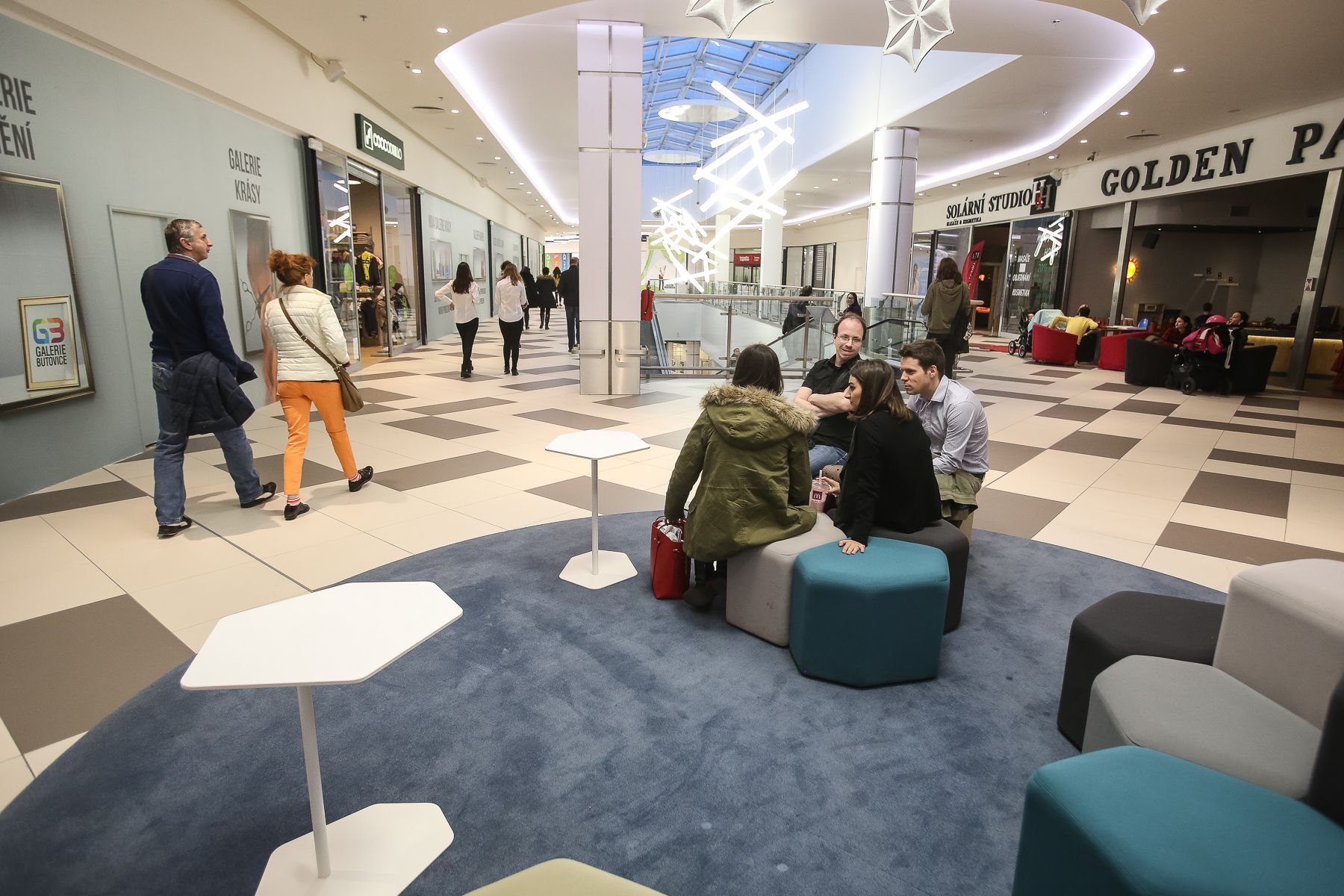 Otevření obchodního centra Nové Butovice